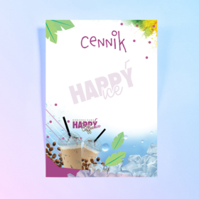 CENNIK HAPPYice Coffee 42cmx29,7cm