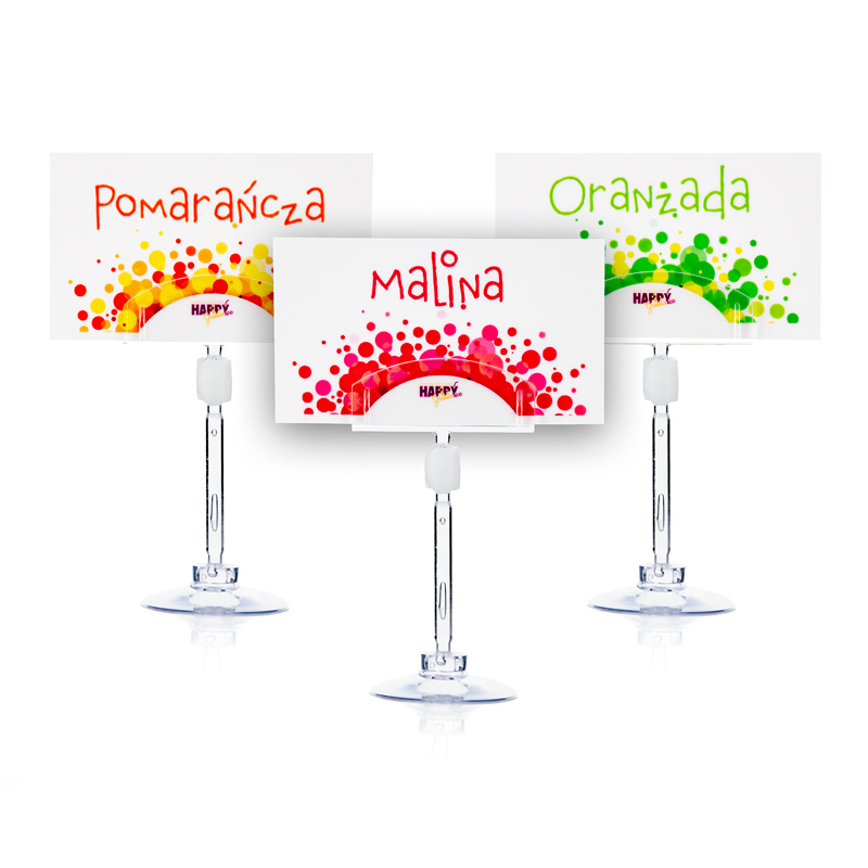 Smakówka Happyice razem ze stojakiem